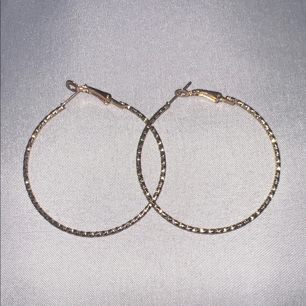 Elegant Gold Hoop Earrings